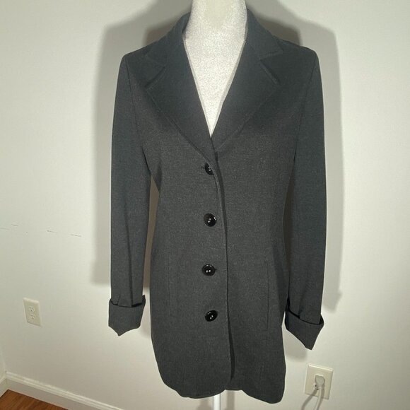 Women's Chico's Black Coat/Topper Size 0 (=Small/Size 4) - Picture 1 of 10